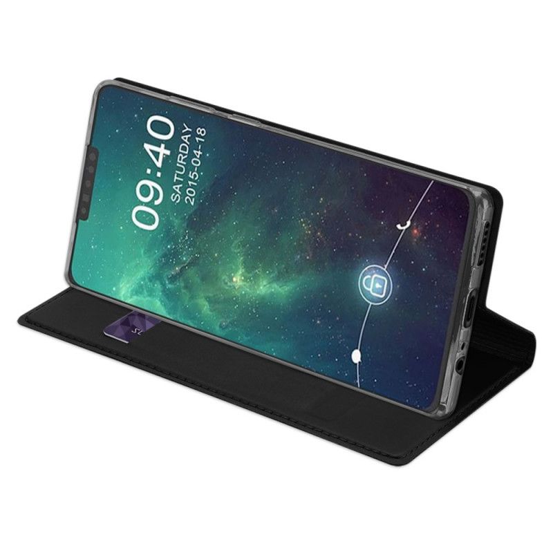 Flip Case Für Huawei Mate 30 Schwarz Haut Pro Serie Dux Ducis