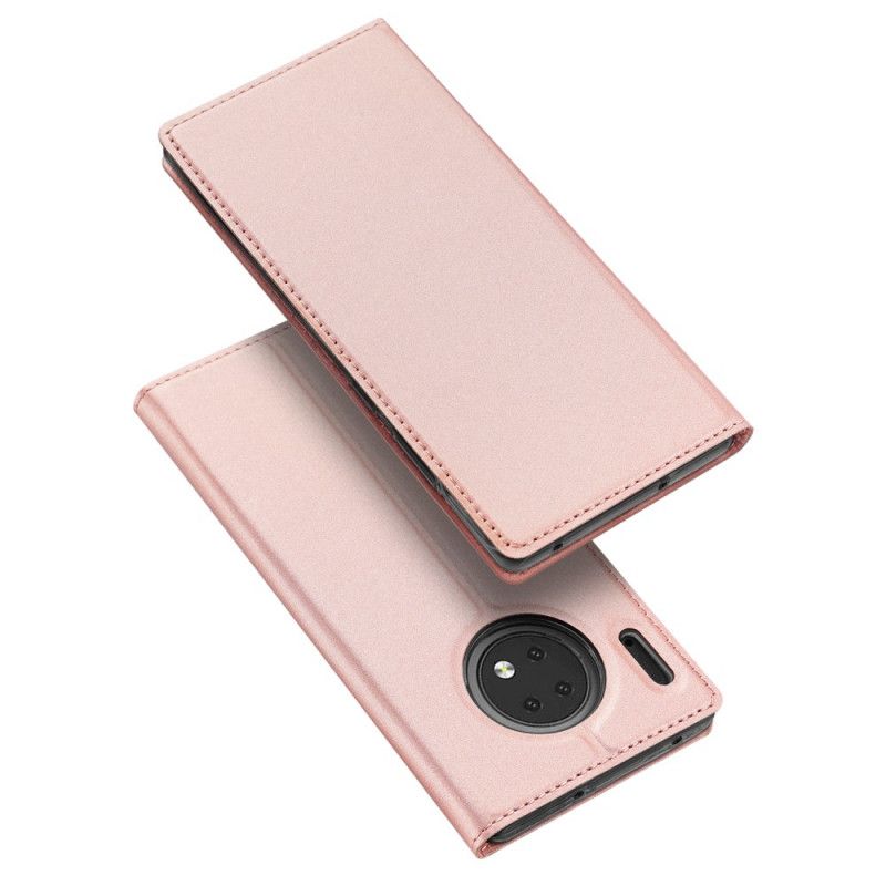 Flip Case Für Huawei Mate 30 Schwarz Haut Pro Serie Dux Ducis