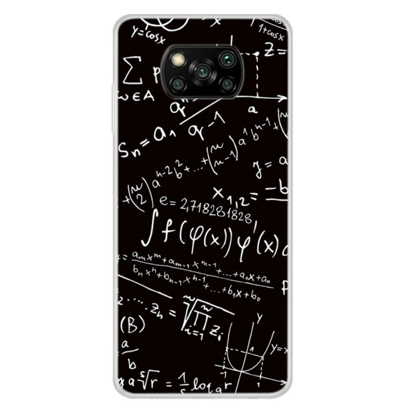 Hülle Xiaomi Poco X3 Mathematik