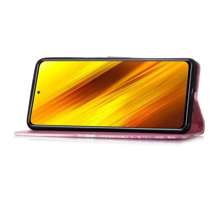 Lederhüllen Xiaomi Poco X3 Handyhülle Nie Aufhören Zu Träumen