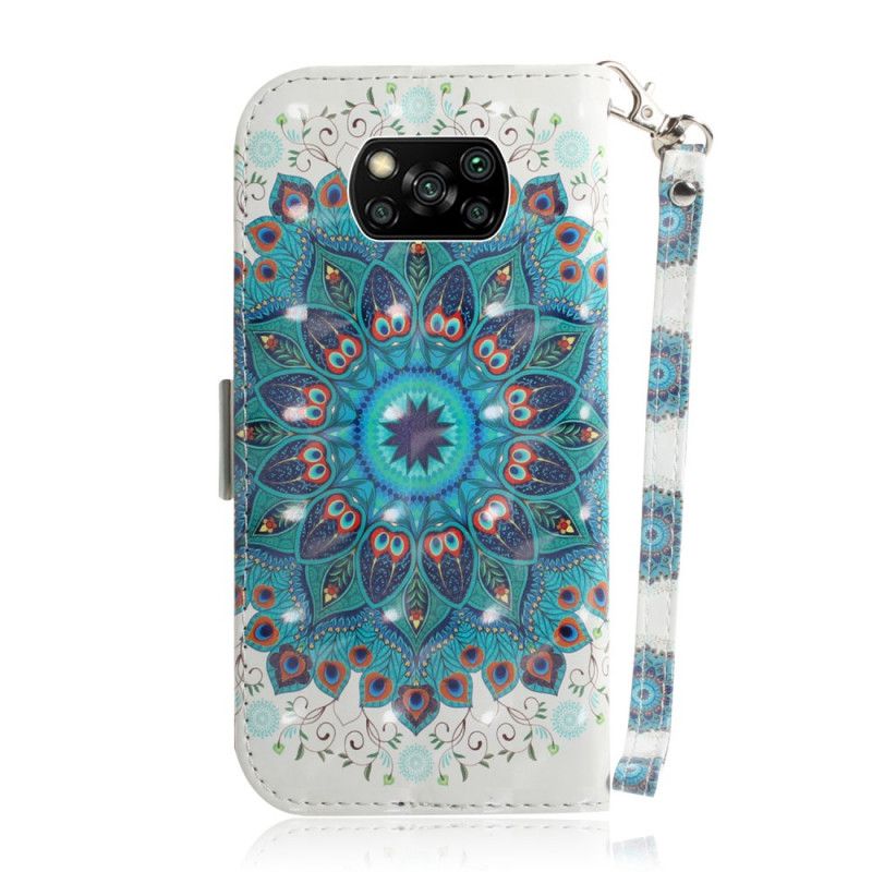 Lederhüllen Xiaomi Poco X3 Meisterhaftes Mandala Mit Tanga