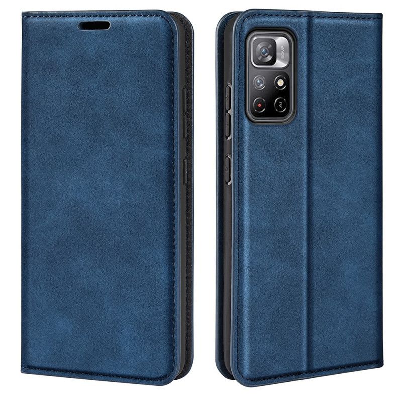 Flip Case Xiaomi Redmi Note 11 / Poco M4 Pro 5g Handyhülle Hautberührung