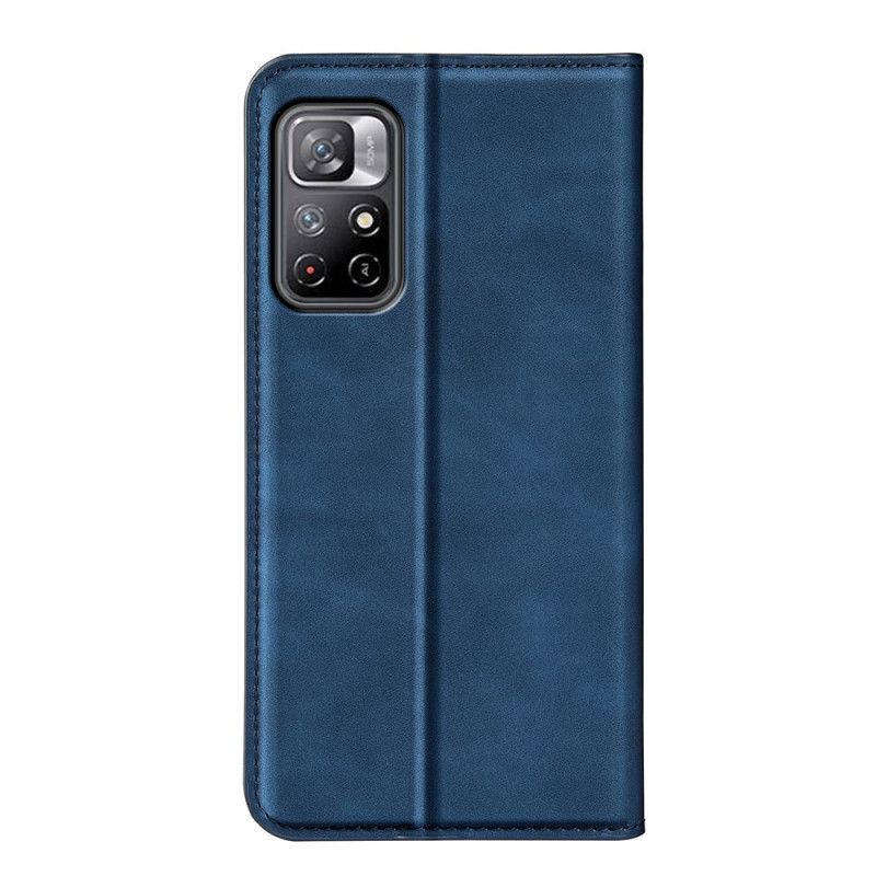 Flip Case Xiaomi Redmi Note 11 / Poco M4 Pro 5g Handyhülle Hautberührung