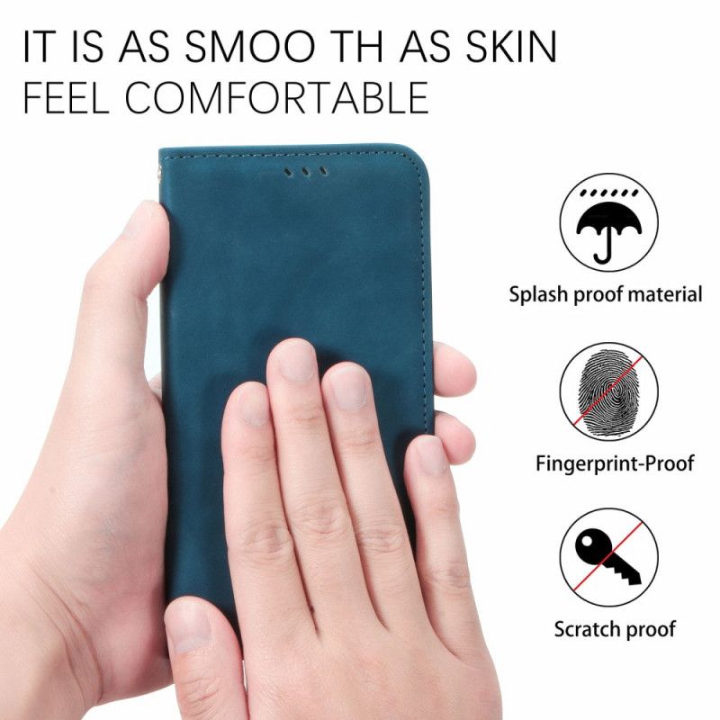 Flip Case Xiaomi Redmi Note 11 / Poco M4 Pro 5g Handyhülle Skin-touch-klassiker