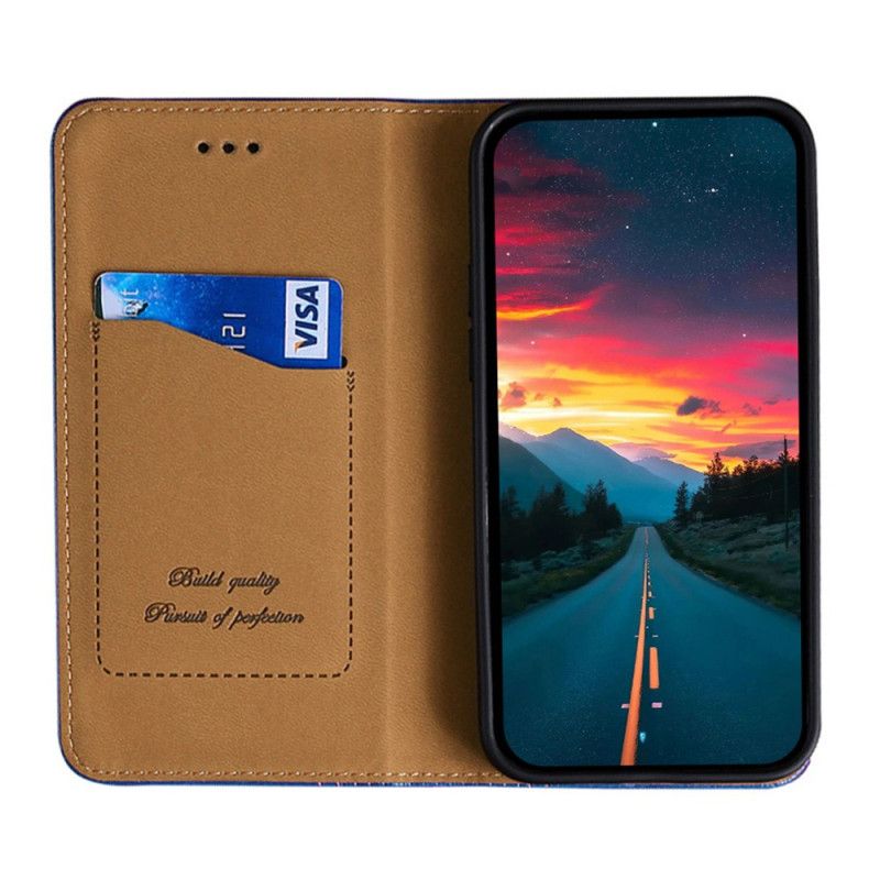 Flip Case Xiaomi Redmi Note 11 / Poco M4 Pro 5g Vintage-leder-stil