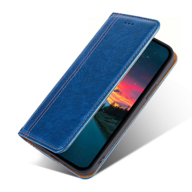 Flip Case Xiaomi Redmi Note 11 / Poco M4 Pro 5g Vintage-leder-stil