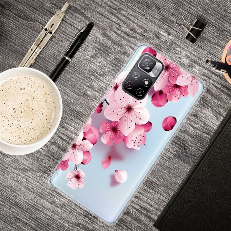 Hülle Für Xiaomi Redmi Note 11 / Poco M4 Pro 5g Blumen