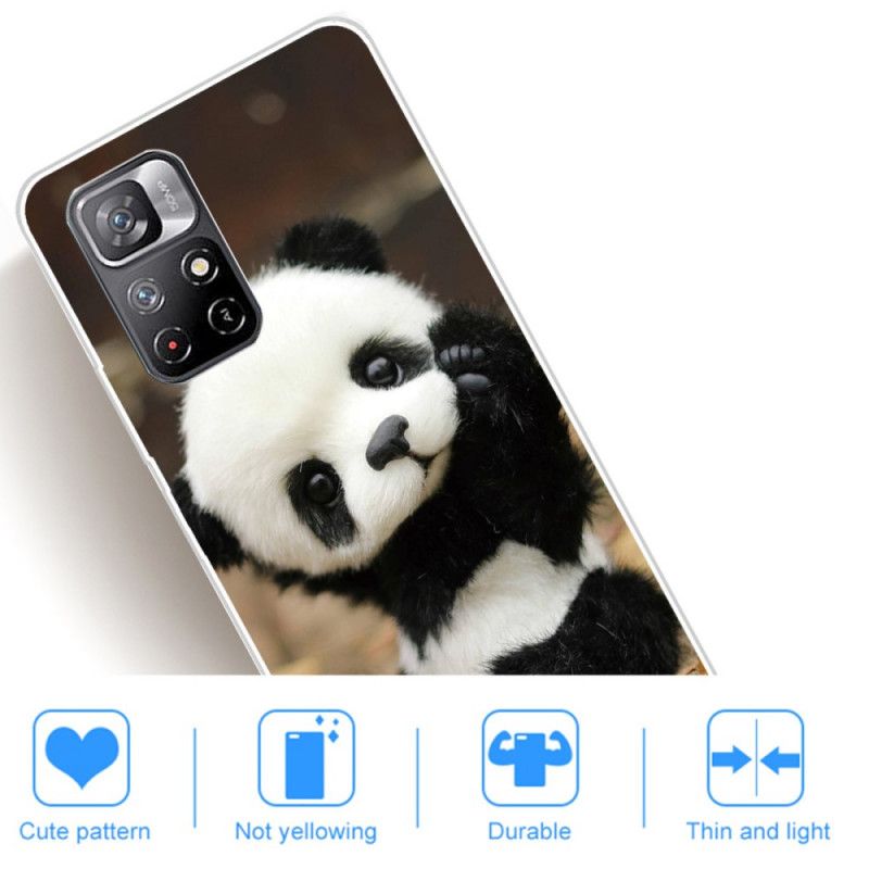 Hülle Xiaomi Redmi Note 11 / Poco M4 Pro 5g Flexibler Panda
