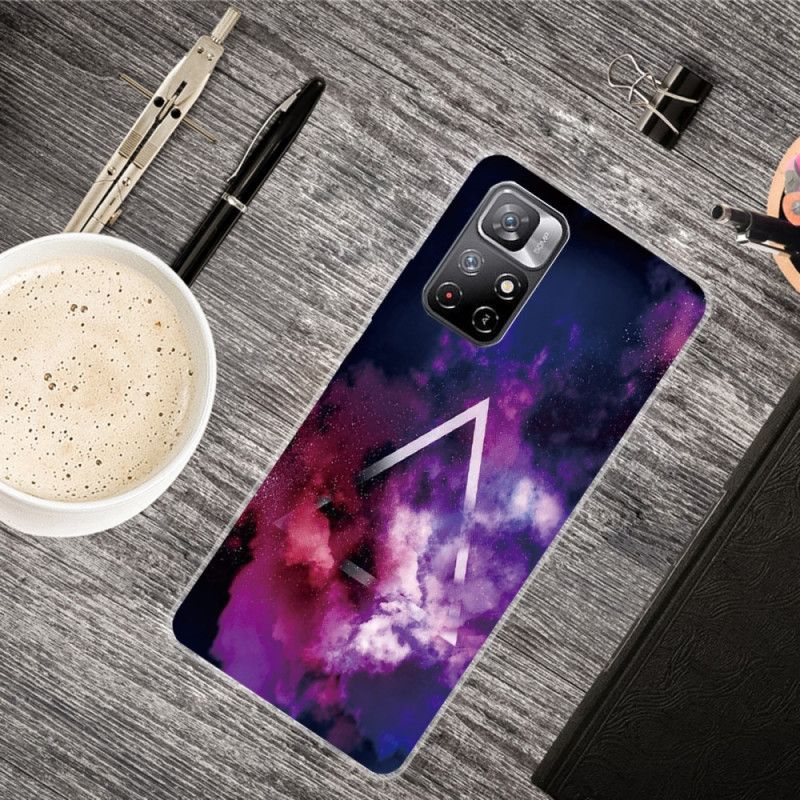 Hülle Xiaomi Redmi Note 11 / Poco M4 Pro 5g Handyhülle Flexible Geometrie