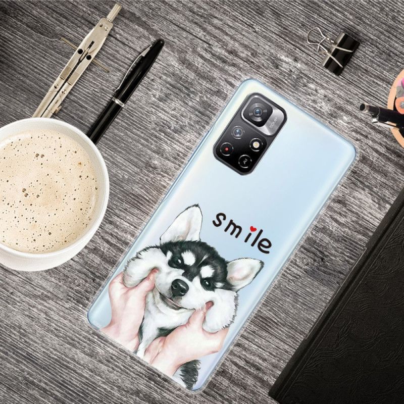 Hülle Xiaomi Redmi Note 11 / Poco M4 Pro 5g Handyhülle Lächeln