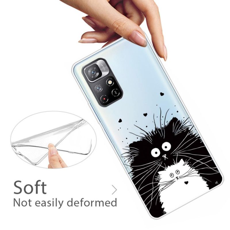 Hülle Xiaomi Redmi Note 11 / Poco M4 Pro 5g Handyhülle Schau Dir Die Katzen An