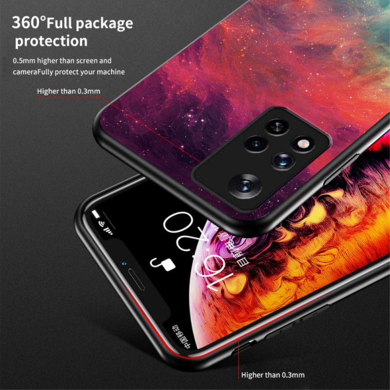 Hülle Xiaomi Redmi Note 11 / Poco M4 Pro 5g Handyhülle Schönheit Gehärtetes Glas