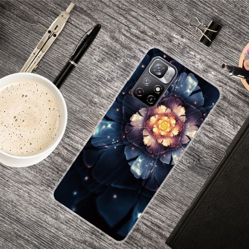 Hülle Xiaomi Redmi Note 11 / Poco M4 Pro 5g Handyhülle Wildblumen