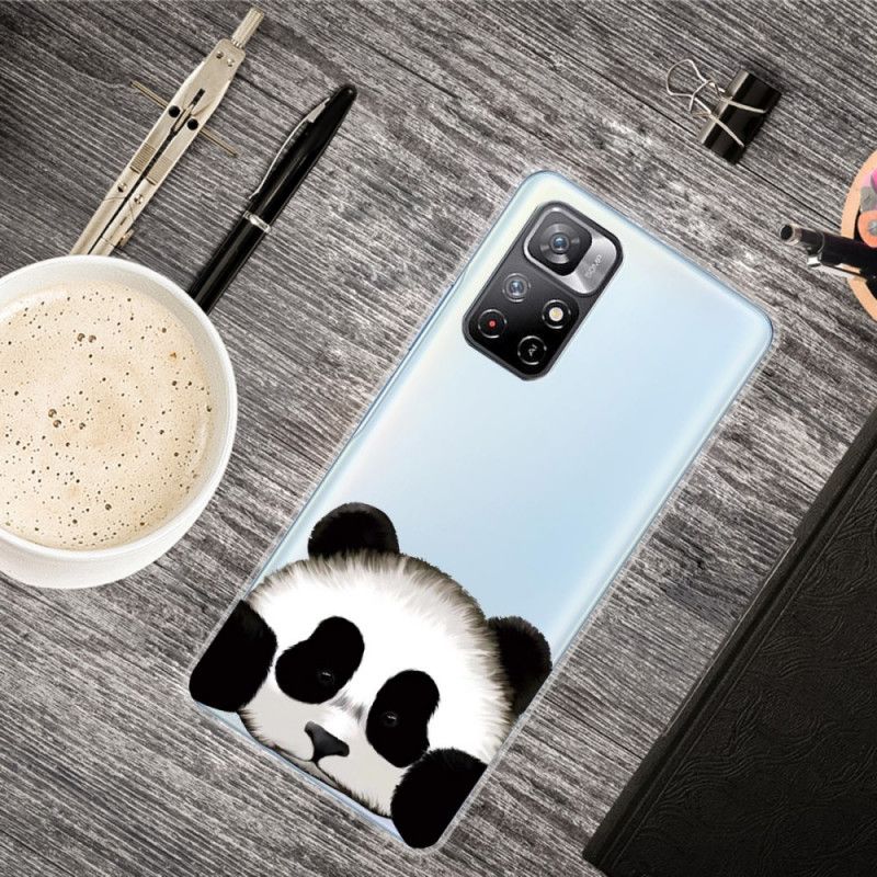 Hülle Xiaomi Redmi Note 11 / Poco M4 Pro 5g Transparenter Panda