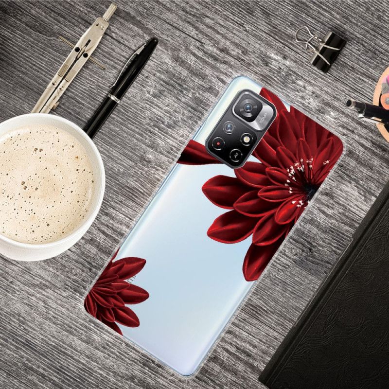 Hülle Xiaomi Redmi Note 11 / Poco M4 Pro 5g Wildblumen Wildblumen