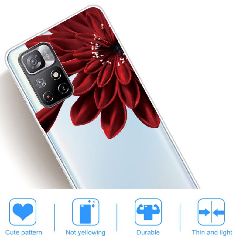 Hülle Xiaomi Redmi Note 11 / Poco M4 Pro 5g Wildblumen Wildblumen