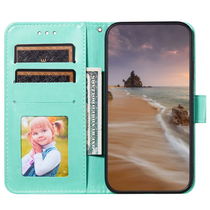 Lederhüllen Xiaomi Redmi Note 11 / Poco M4 Pro 5g Handyhülle Mandala Koralle