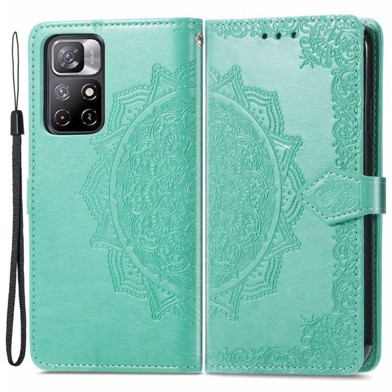 Lederhüllen Xiaomi Redmi Note 11 / Poco M4 Pro 5g Mandala Mittelalter