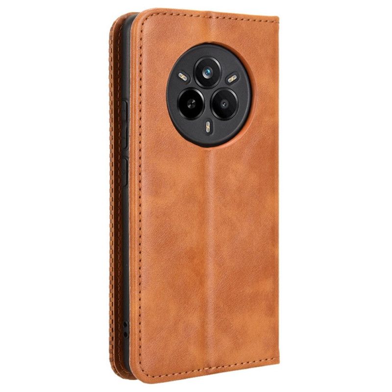 Flip Case Für Realme 14 Pro 5g Vintage-friese