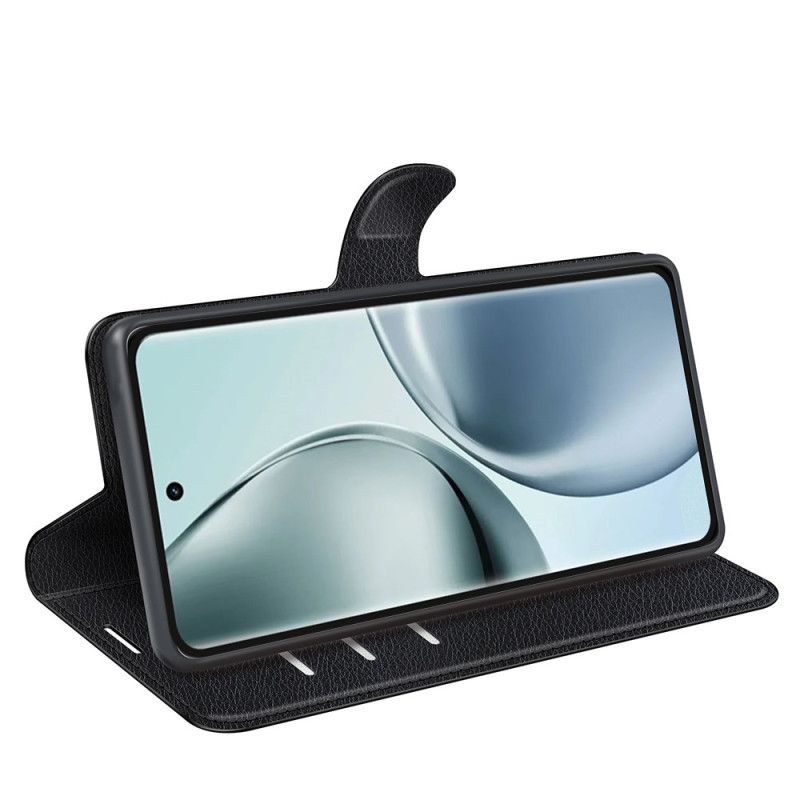 Lederhüllen Für Realme 14 Pro 5g Klassisches Litschi-kunstleder