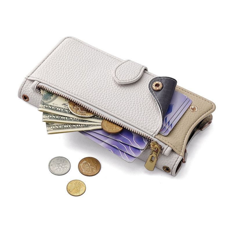 Lederhüllen Realme 14 Pro 5g Brieftasche Mit Kette