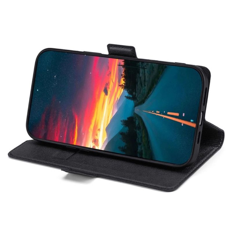 Lederhüllen Realme 14 Pro 5g Handyhülle Ultradünner Doppelverschluss