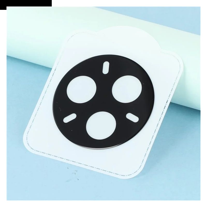 Linsenschutz Aus Gehärtetem Glas Für Realme 14 Pro 5g (schwarze Version)