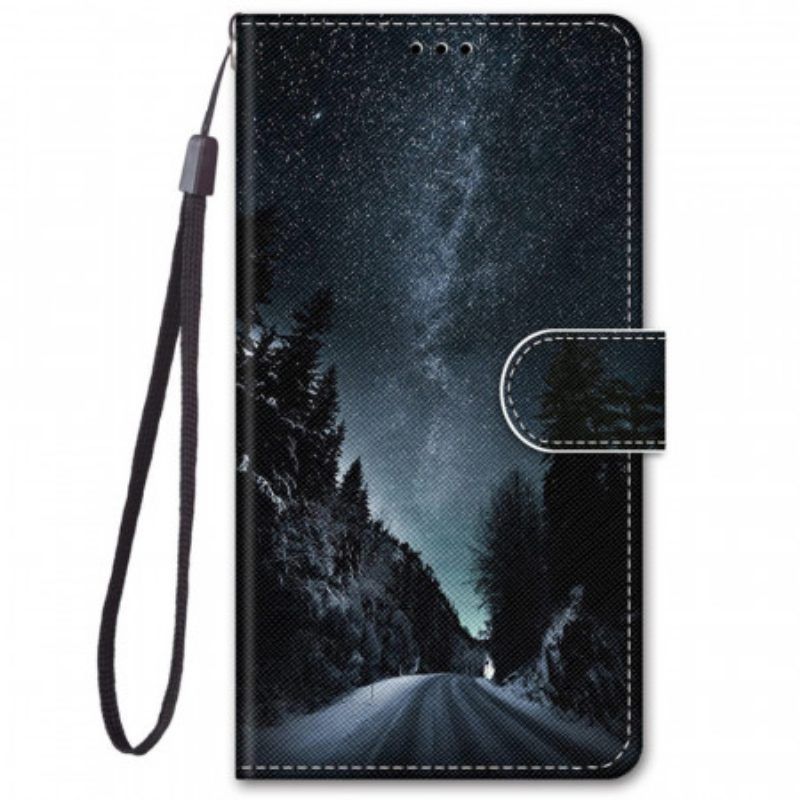 Flip Case Für Samsung Galaxy M52 5G Bergstraße