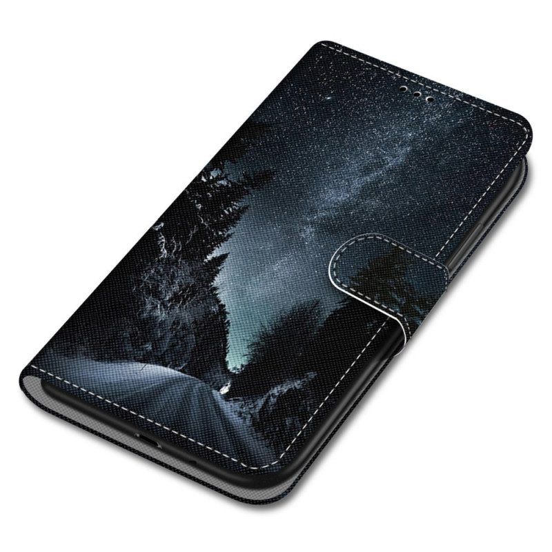 Flip Case Für Samsung Galaxy M52 5G Bergstraße