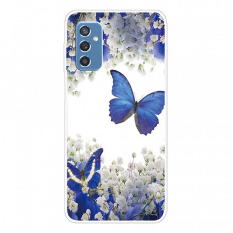 Handyhülle Für Samsung Galaxy M52 5G Mystischer Schmetterling