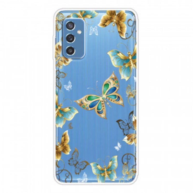 Handyhülle Für Samsung Galaxy M52 5G Schmetterlingskette