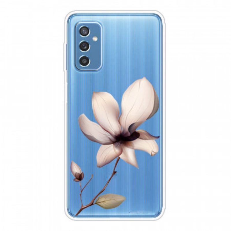 Handyhülle Für Samsung Galaxy M52 5G Zerbrechliche Blume