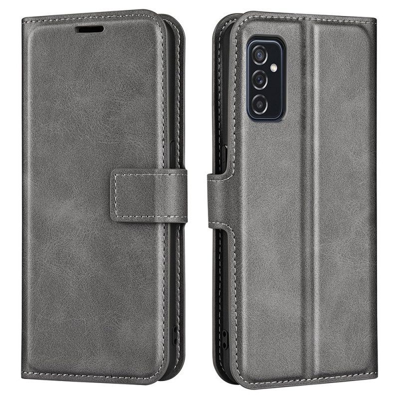 Schutzhülle Für Samsung Galaxy M52 5G Flip Case Elegantes Leder