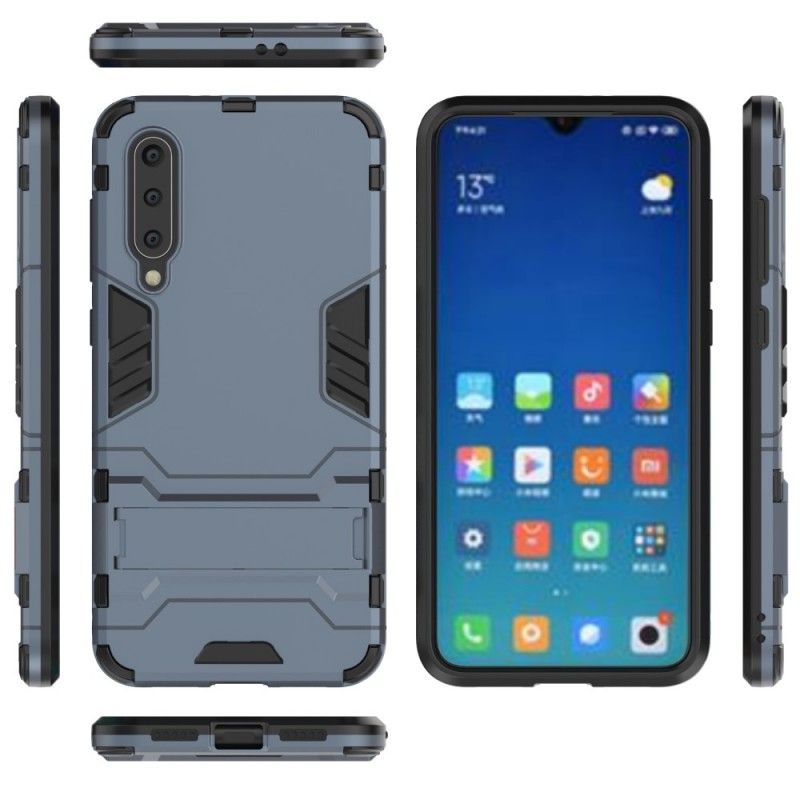 Hülle Für Xiaomi Mi 9 SE Dunkelblau Extrem Widerstandsfähige Zunge