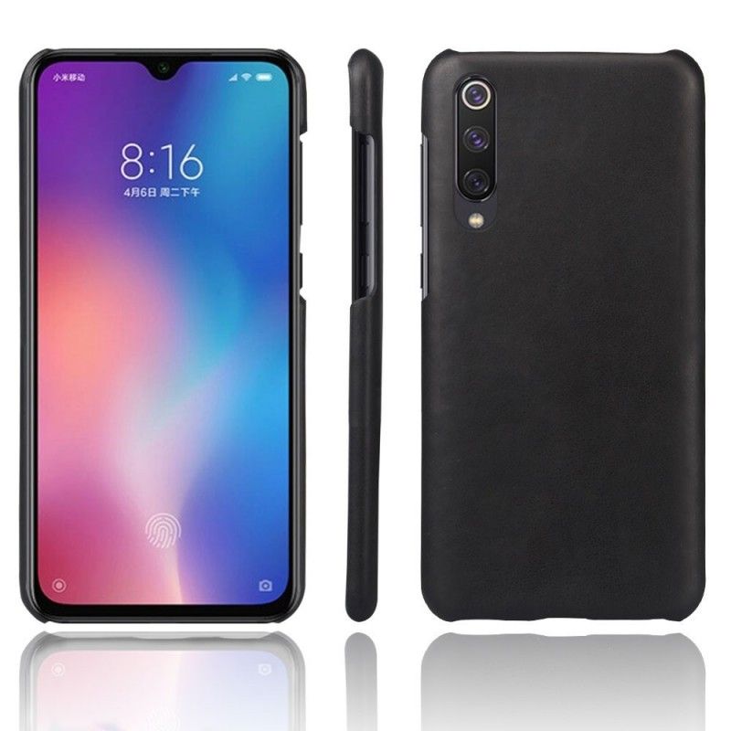 Hülle Für Xiaomi Mi 9 SE Schwarz Ksq Ledereffekt