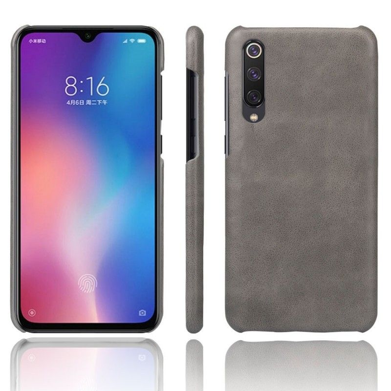 Hülle Für Xiaomi Mi 9 SE Schwarz Ksq Ledereffekt