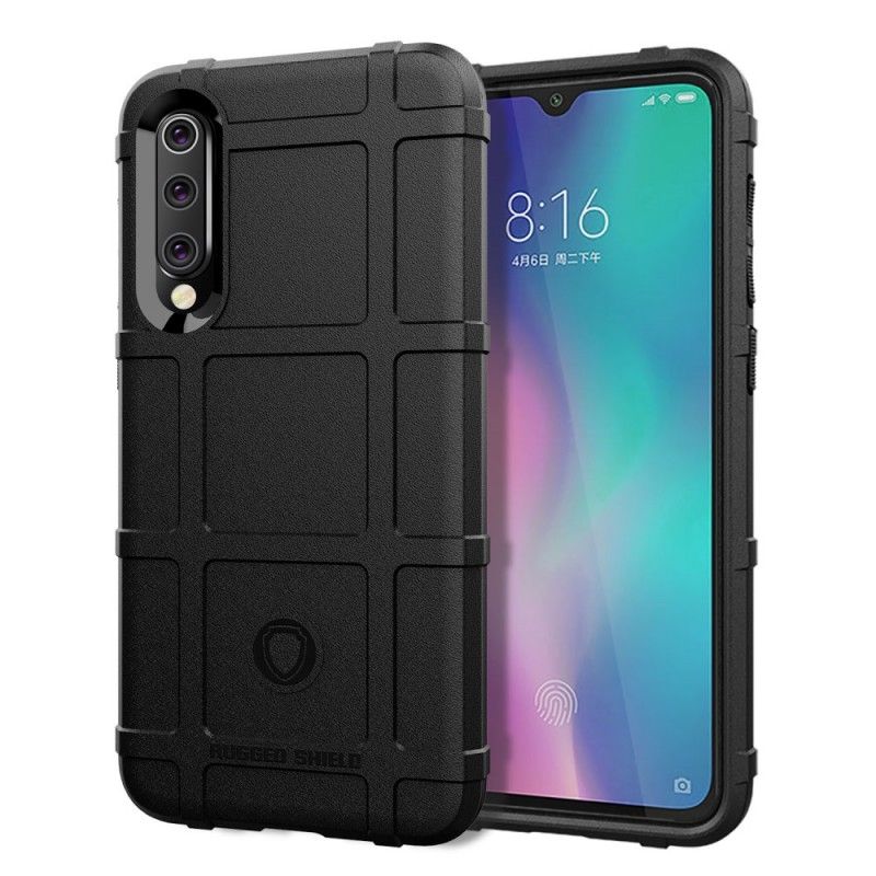 Hülle Xiaomi Mi 9 SE Schwarz Robuster Schild