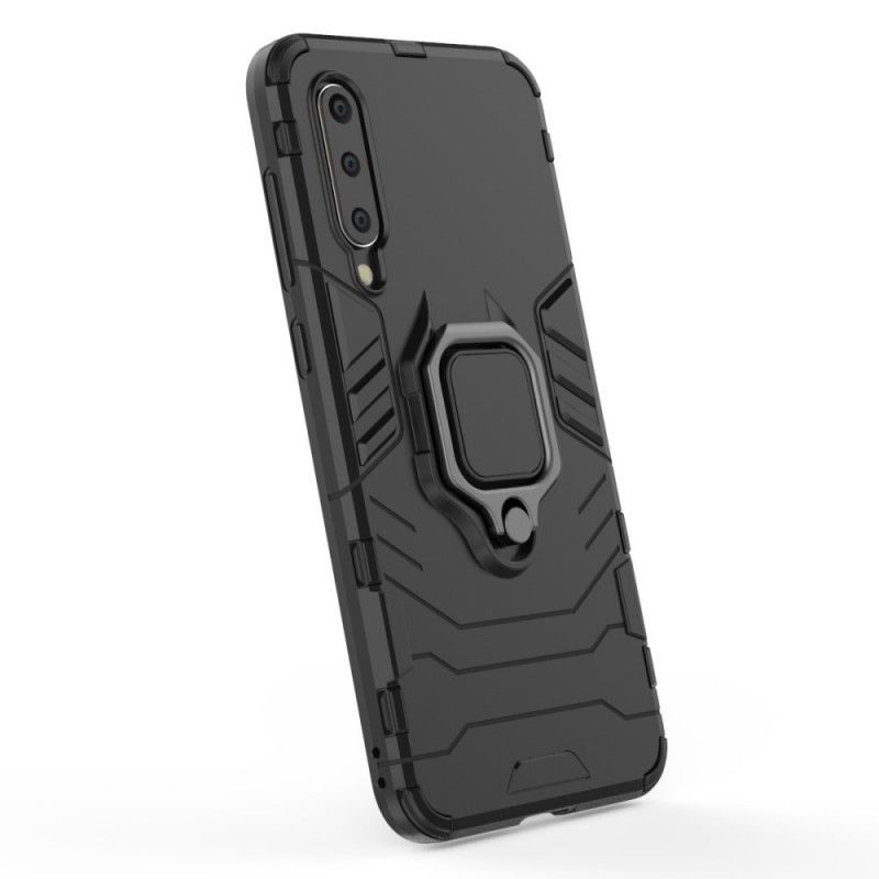 Hülle Xiaomi Mi 9 SE Schwarz Widerstandsfähiger Ring