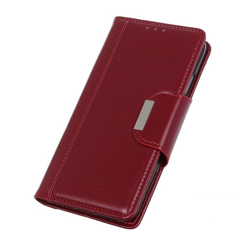 Lederhüllen Xiaomi Mi 9 SE Rot Eleganzverschluss Aus Kunstleder