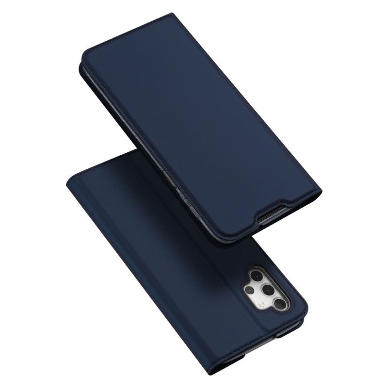 Flip Case Für Samsung Galaxy A32 5G Schwarz Magnetischer Dux Ducis