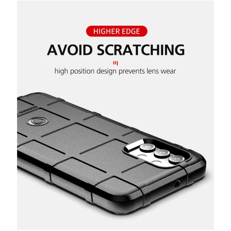 Hülle Für Samsung Galaxy A32 5G Schwarz Robuster Schild