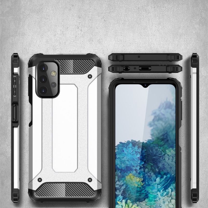 Hülle Für Samsung Galaxy A32 5G Schwarz Überlebender