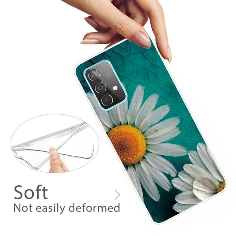 Hülle Samsung Galaxy A32 5G Gänseblümchen