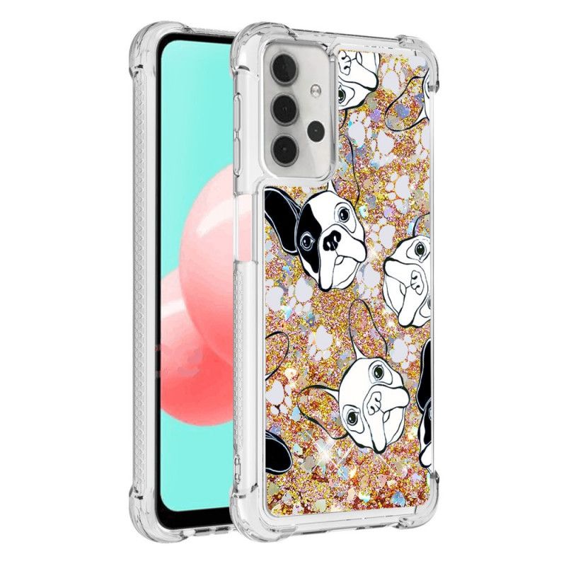 Hülle Samsung Galaxy A32 5G Herr Hundeglitter