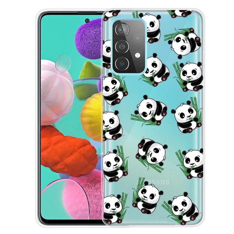 Hülle Samsung Galaxy A32 5G Kleine Pandas