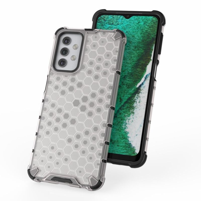 Hülle Samsung Galaxy A32 5G Schwarz Wabenstil