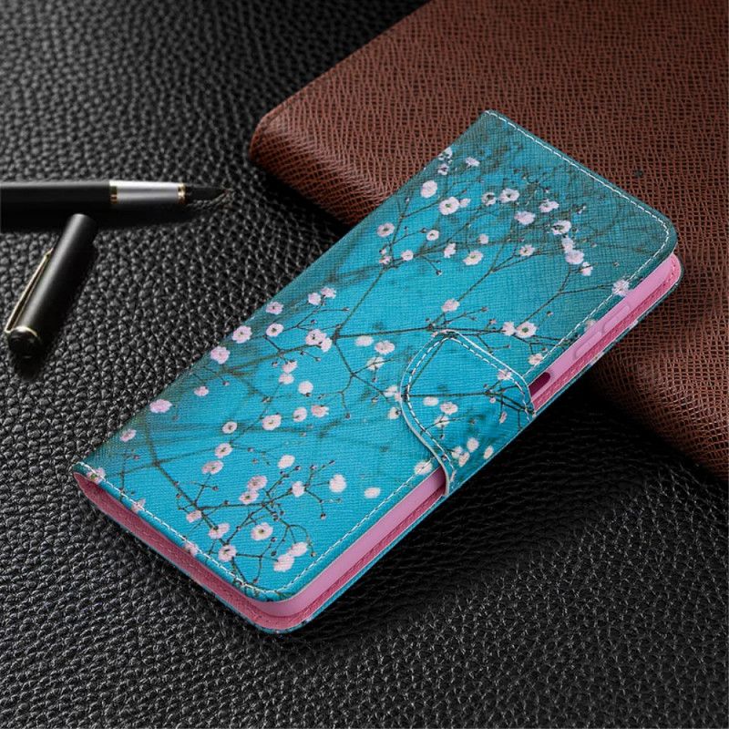 Lederhüllen Samsung Galaxy A32 5G Blühender Baum