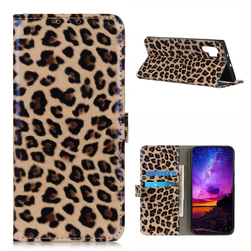 Lederhüllen Samsung Galaxy A32 5G Einfacher Leopard