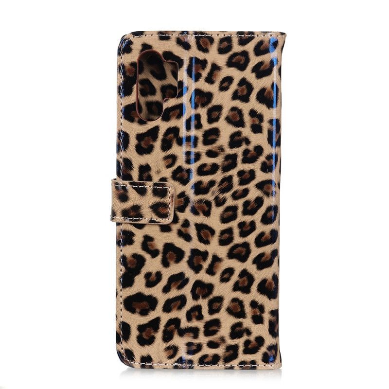 Lederhüllen Samsung Galaxy A32 5G Einfacher Leopard