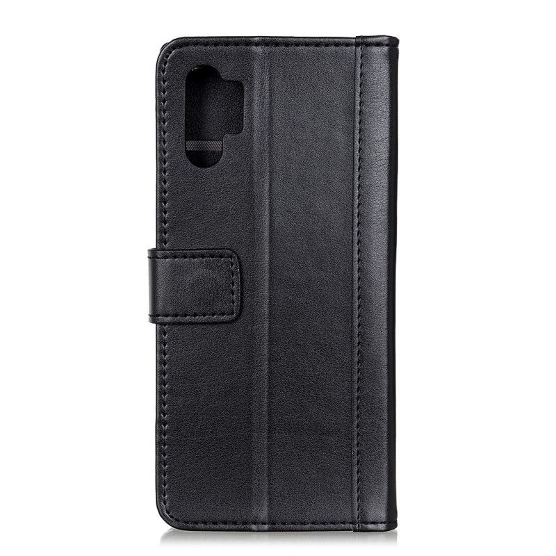 Lederhüllen Samsung Galaxy A32 5G Schwarz Handyhülle Eleganz Lederstil